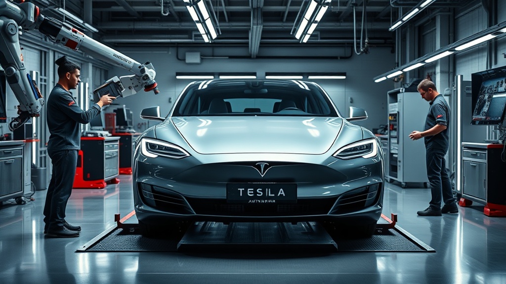 5 Top Tesla Body Repair Services in Los Angeles